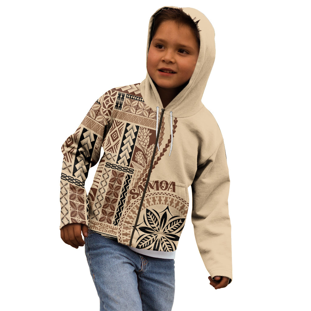 Samoa Siapo Motif Kid Hoodie Classic Style - Wonder Print Shop