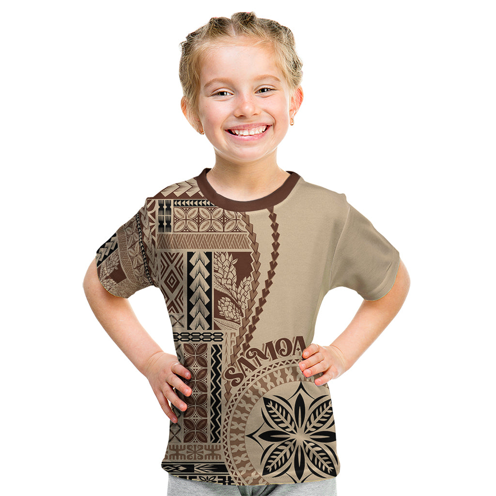Samoa Siapo Motif Kid T Shirt Classic Style - Wonder Print Shop