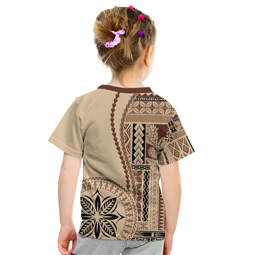 Samoa Siapo Motif Kid T Shirt Classic Style - Wonder Print Shop