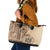 Samoa Siapo Motif Leather Tote Bag Classic Style - Wonder Print Shop