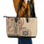 Samoa Siapo Motif Leather Tote Bag Classic Style - Wonder Print Shop