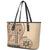 Samoa Siapo Motif Leather Tote Bag Classic Style - Wonder Print Shop