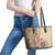 Samoa Siapo Motif Leather Tote Bag Classic Style - Wonder Print Shop