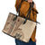 Samoa Siapo Motif Leather Tote Bag Classic Style - Wonder Print Shop