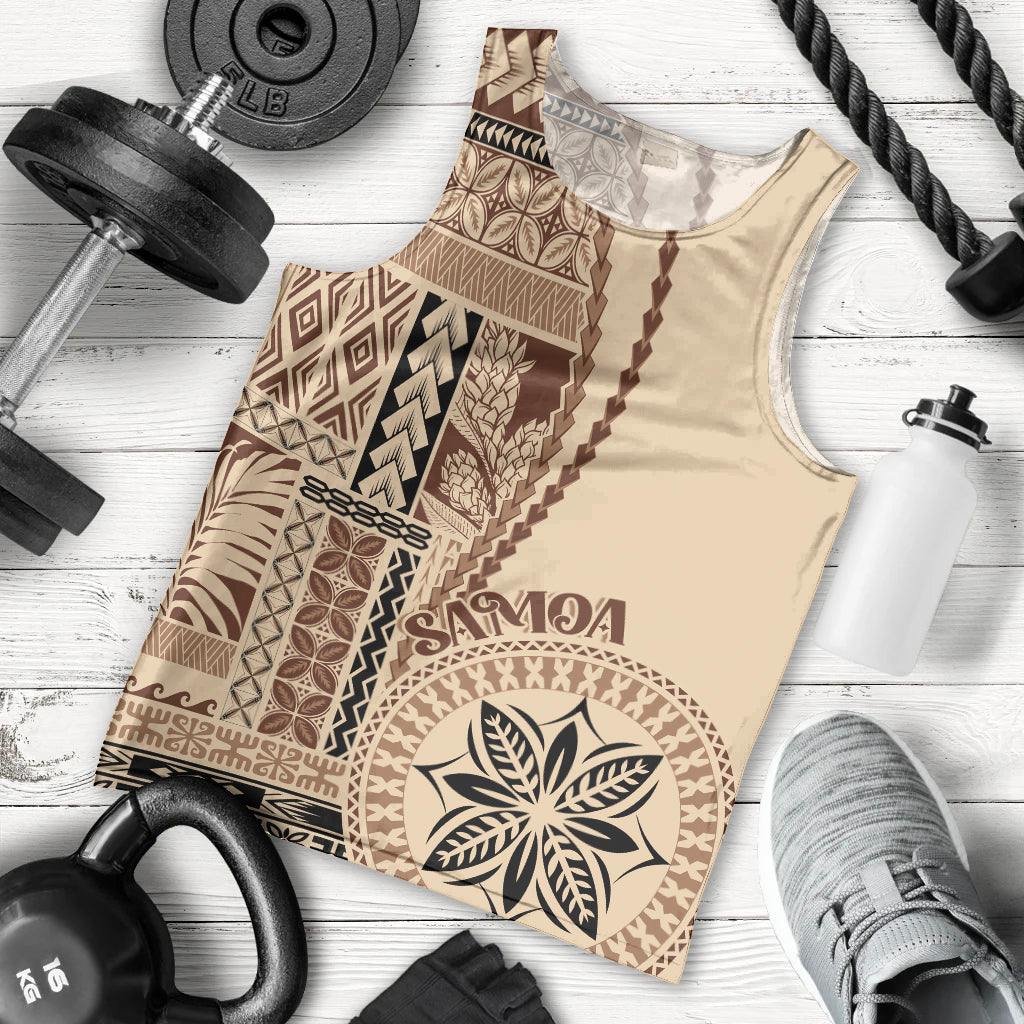 Samoa Siapo Motif Men Tank Top Classic Style - Wonder Print Shop