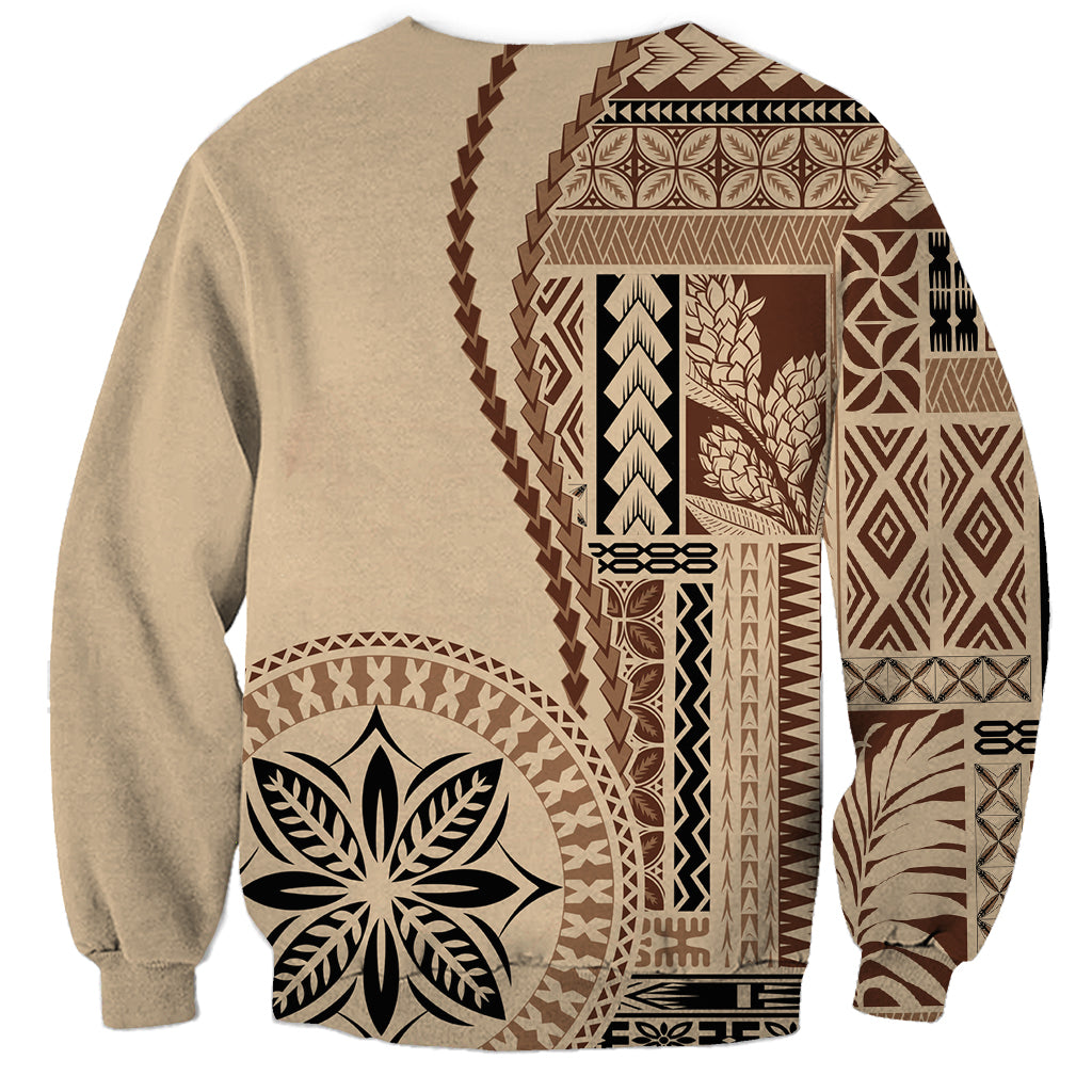 Samoa Siapo Motif Sweatshirt Classic Style - Wonder Print Shop