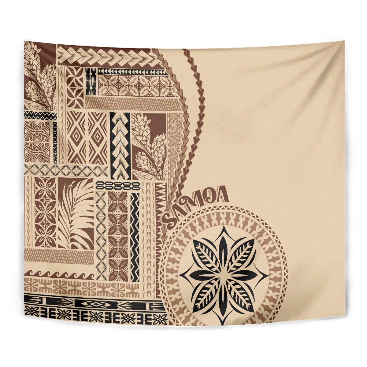 Samoa Siapo Motif Tapestry Classic Style - Wonder Print Shop