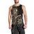 Samoa Siapo Motif Men Tank Top Classic Style - Black Ver - Wonder Print Shop