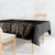 Samoa Siapo Motif Tablecloth Classic Style - Black Ver - Wonder Print Shop