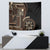 Samoa Siapo Motif Tapestry Classic Style - Black Ver - Wonder Print Shop
