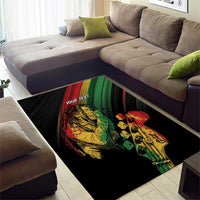 Personalised Reggae Area Rug Live The Way You Love LT7 - Wonder Print Shop