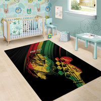 Personalised Reggae Area Rug Live The Way You Love LT7 - Wonder Print Shop
