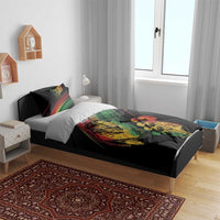 Personalised Reggae Bedding Set Live The Way You Love LT7 - Wonder Print Shop