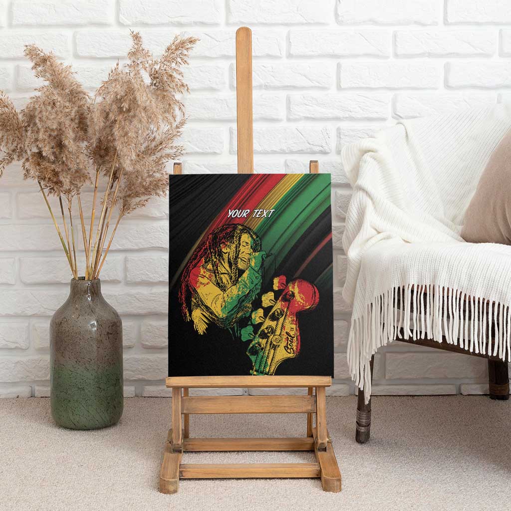 Personalised Reggae Canvas Wall Art Live The Way You Love LT7 - Wonder Print Shop