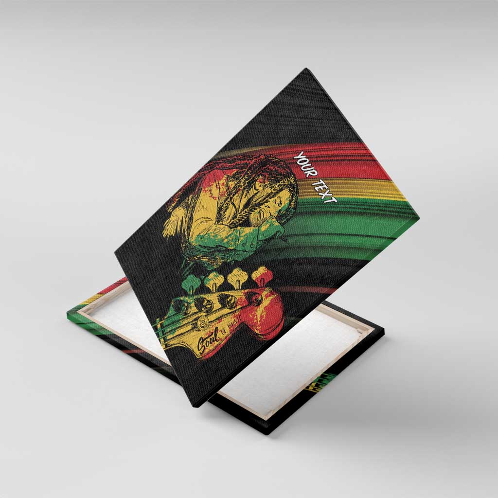 Personalised Reggae Canvas Wall Art Live The Way You Love LT7 - Wonder Print Shop