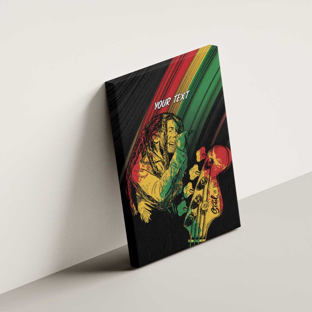 Personalised Reggae Canvas Wall Art Live The Way You Love LT7 - Wonder Print Shop