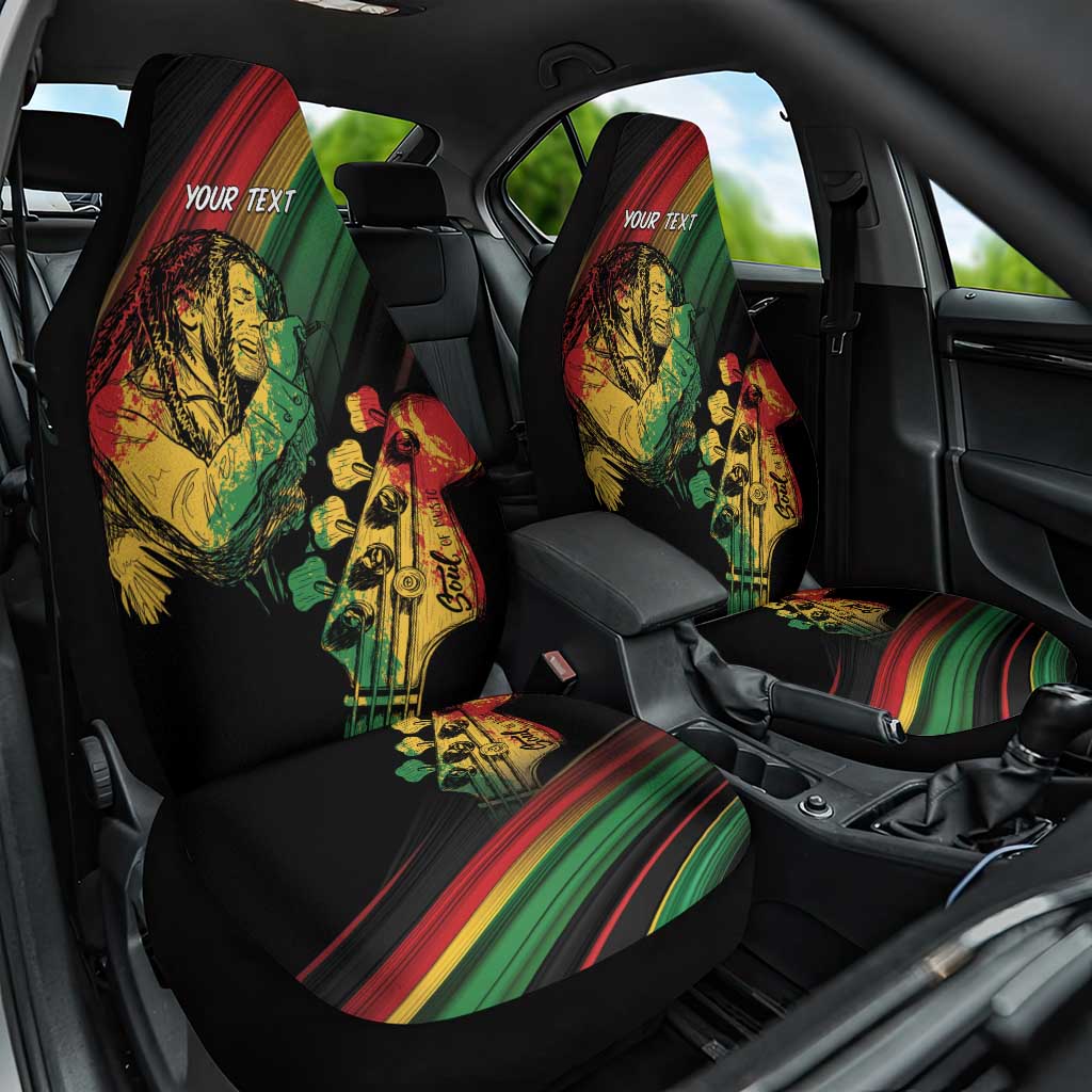Personalised Reggae Car Seat Cover Live The Way You Love LT7 - Wonder Print Shop