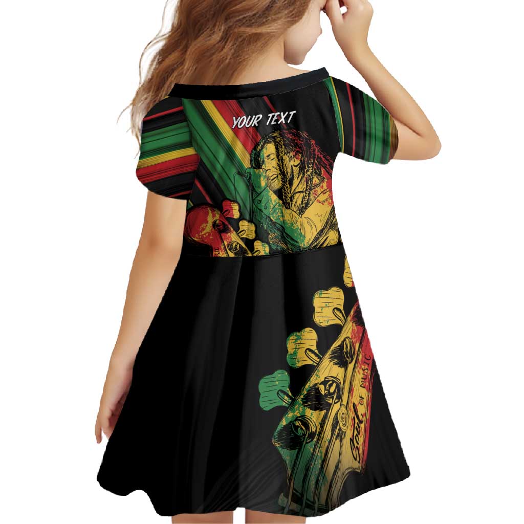Personalised Reggae Family Matching Off Shoulder Maxi Dress and Hawaiian Shirt Live The Way You Love LT7 - Wonder Print Shop