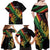 Personalised Reggae Family Matching Off Shoulder Maxi Dress and Hawaiian Shirt Live The Way You Love LT7 - Wonder Print Shop