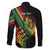 Personalised Reggae Family Matching Off Shoulder Short Dress and Hawaiian Shirt Live The Way You Love LT7 - Wonder Print Shop