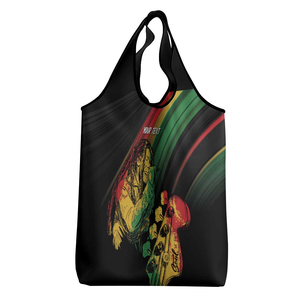 Personalised Reggae Grocery Bag Live The Way You Love