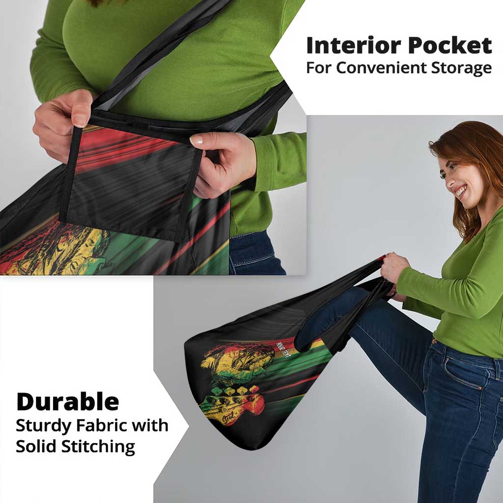 Personalised Reggae Grocery Bag Live The Way You Love