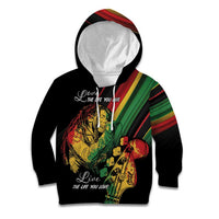 Personalised Reggae Kid Hoodie Live The Way You Love - Wonder Print Shop