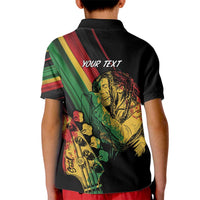 Personalised Reggae Kid Polo Shirt Live The Way You Love - Wonder Print Shop