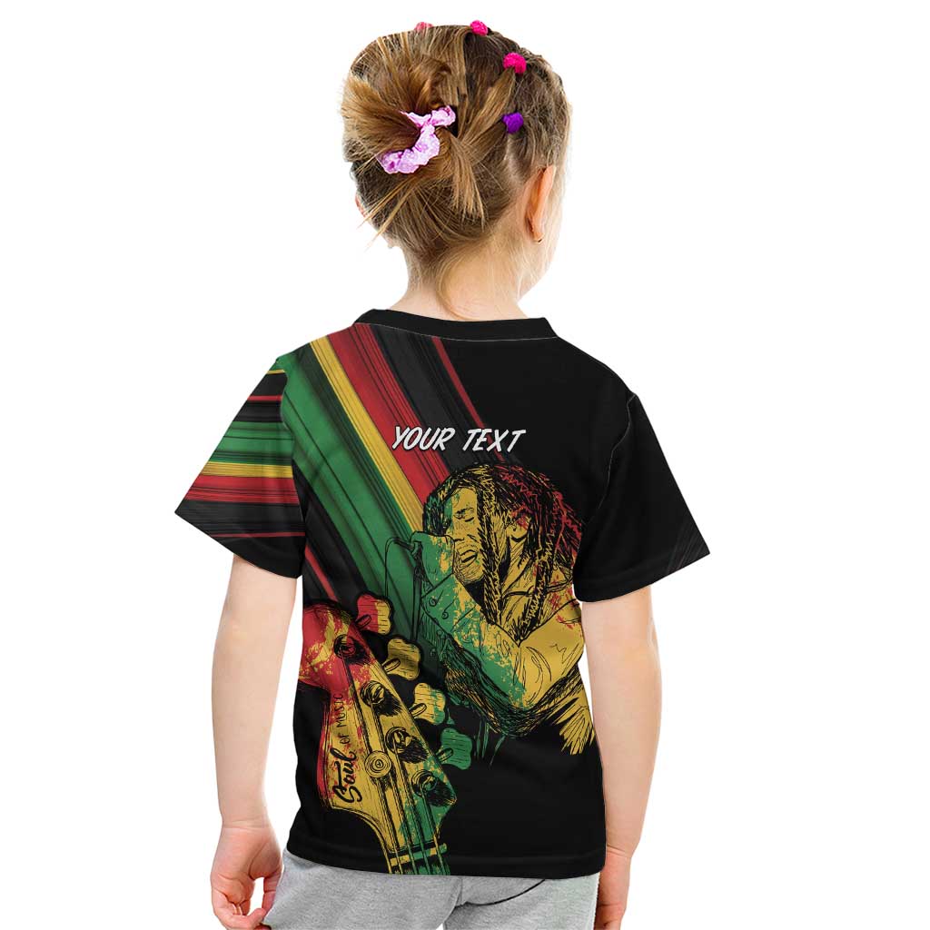 Personalised Reggae Kid T Shirt Live The Way You Love - Wonder Print Shop