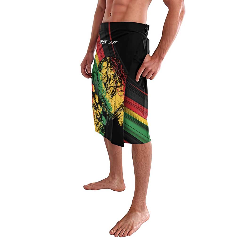 Personalised Reggae Lavalava Live The Way You Love - Wonder Print Shop