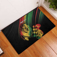 Personalised Reggae Rubber Doormat Live The Way You Love - Wonder Print Shop