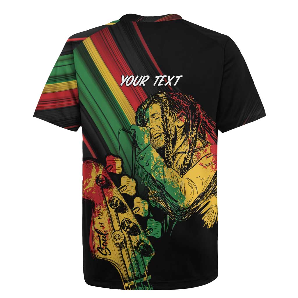 Personalised Reggae Rugby Jersey Live The Way You Love - Wonder Print Shop