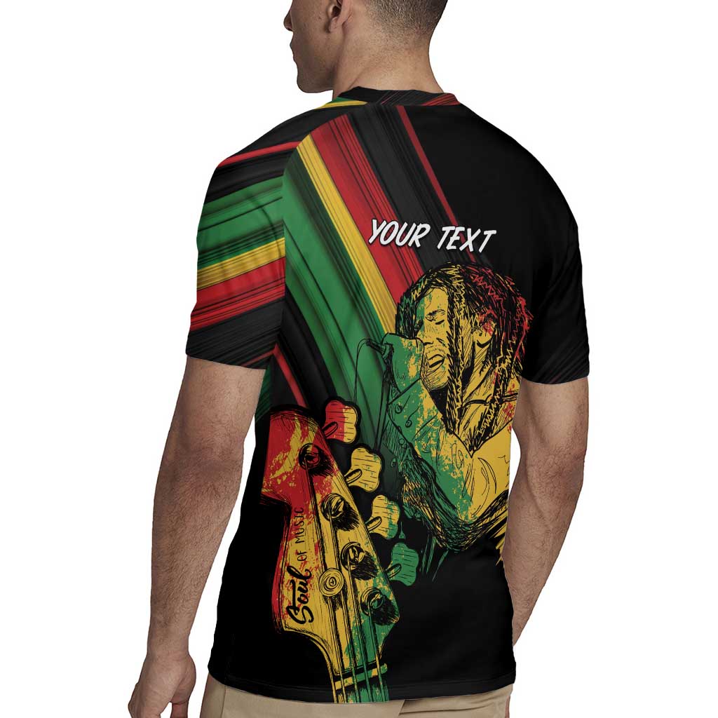 Personalised Reggae Rugby Jersey Live The Way You Love - Wonder Print Shop