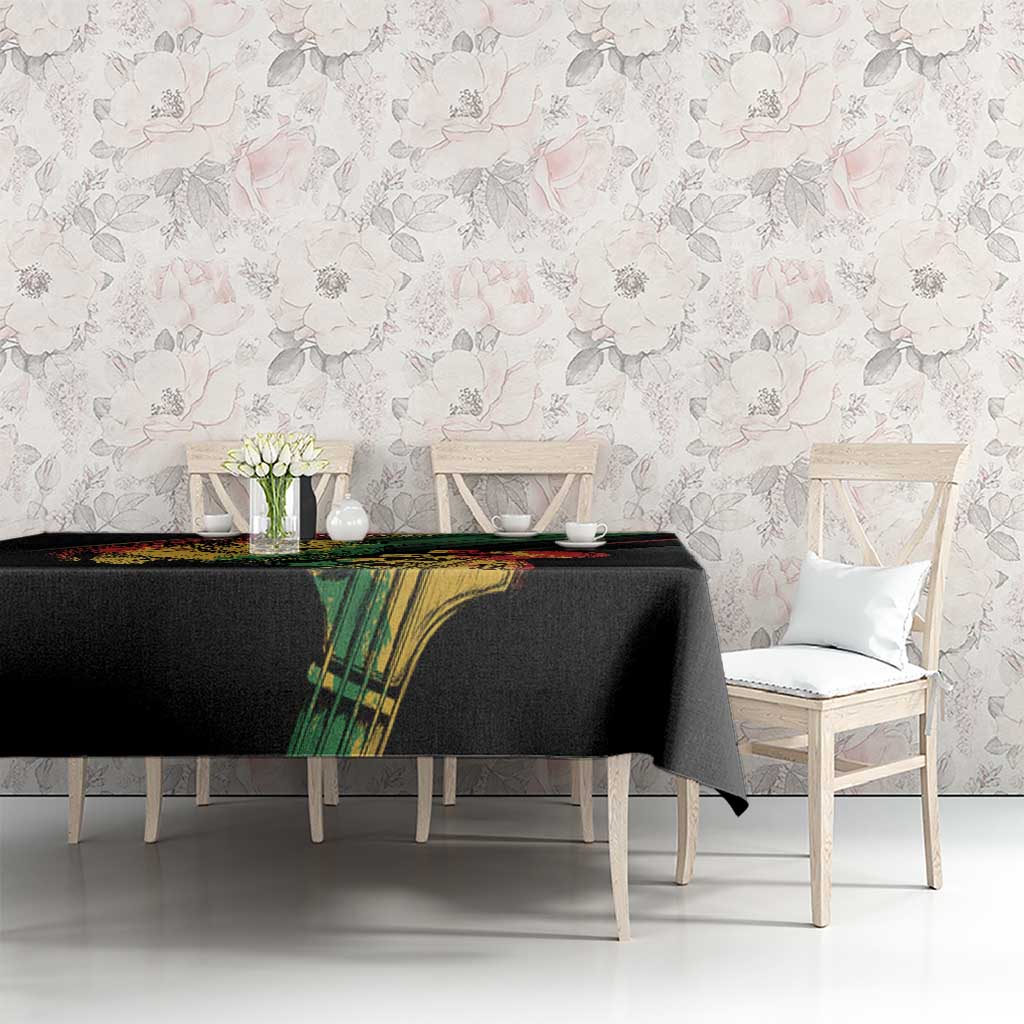 Personalised Reggae Tablecloth Live The Way You Love - Wonder Print Shop