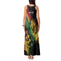 Personalised Reggae Tank Maxi Dress Live The Way You Love - Wonder Print Shop