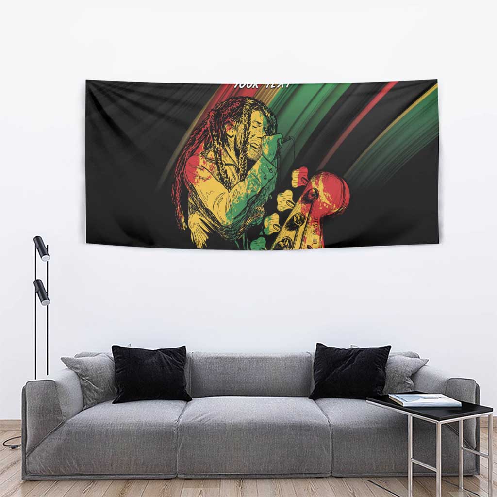 Personalised Reggae Tapestry Live The Way You Love - Wonder Print Shop