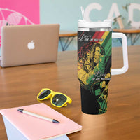 Personalised Reggae Tumbler With Handle Live The Way You Love - Wonder Print Shop