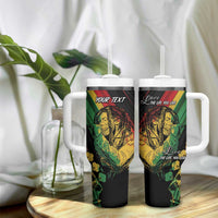 Personalised Reggae Tumbler With Handle Live The Way You Love - Wonder Print Shop