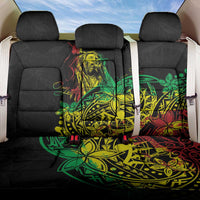 Personalised Reggae Jawaiian Festive Back Car Seat Cover Mix Polynesian LT7 - Wonder Print Shop