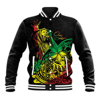 Personalised Reggae Jawaiian Festive Baseball Jacket Mix Polynesian LT7 - Wonder Print Shop