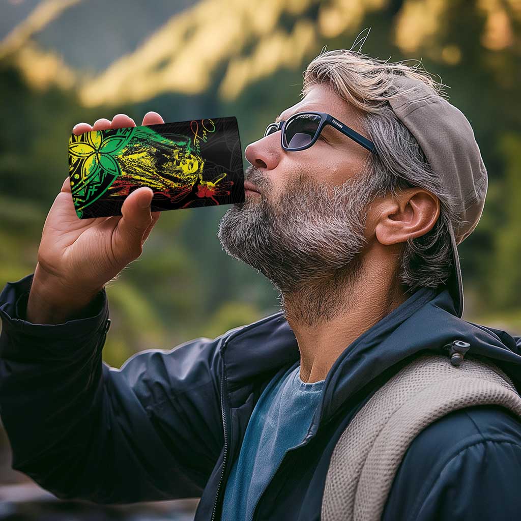 Personalised Reggae Jawaiian Festive 4 in 1 Can Cooler Tumbler Mix Polynesian LT7 - Wonder Print Shop