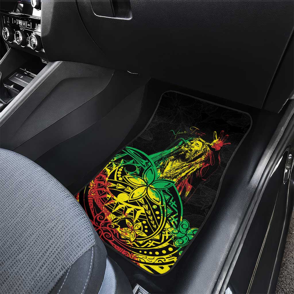 Personalised Reggae Jawaiian Festive Car Mats Mix Polynesian LT7 - Wonder Print Shop