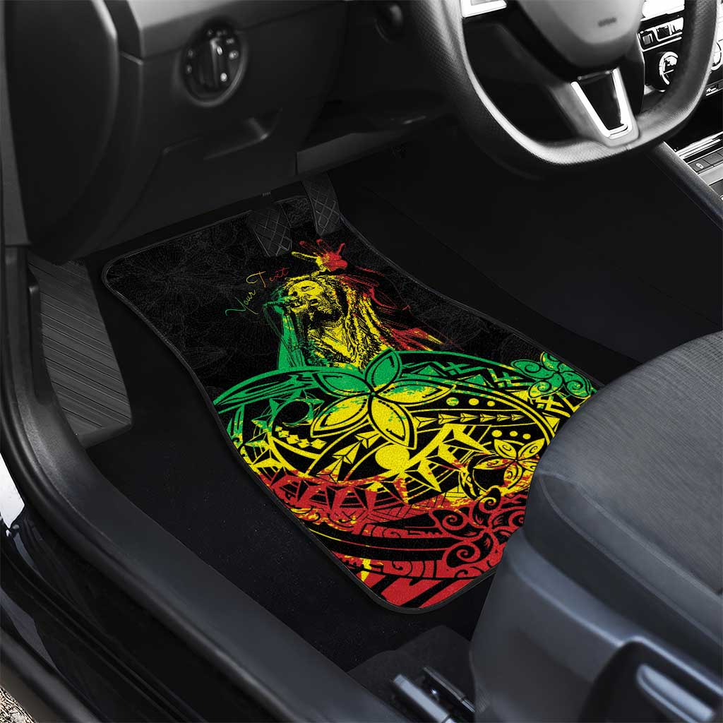 Personalised Reggae Jawaiian Festive Car Mats Mix Polynesian LT7 - Wonder Print Shop