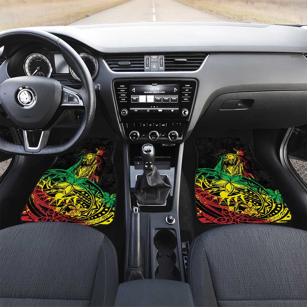 Personalised Reggae Jawaiian Festive Car Mats Mix Polynesian LT7 - Wonder Print Shop