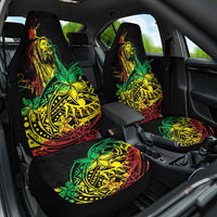 Personalised Reggae Jawaiian Festive Car Seat Cover Mix Polynesian LT7 - Wonder Print Shop