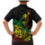 Personalised Reggae Jawaiian Festive Family Matching Mermaid Dress and Hawaiian Shirt Mix Polynesian LT7 - Wonder Print Shop