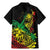 Personalised Reggae Jawaiian Festive Family Matching Mermaid Dress and Hawaiian Shirt Mix Polynesian LT7 - Wonder Print Shop