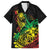Personalised Reggae Jawaiian Festive Family Matching Summer Maxi Dress and Hawaiian Shirt Mix Polynesian - Wonder Print Shop