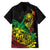 Personalised Reggae Jawaiian Festive Family Matching Summer Maxi Dress and Hawaiian Shirt Mix Polynesian - Wonder Print Shop