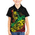 Personalised Reggae Jawaiian Festive Family Matching Tank Maxi Dress and Hawaiian Shirt Mix Polynesian - Wonder Print Shop